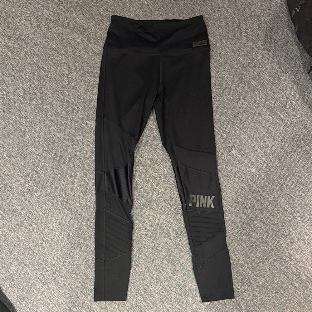 PINK Victoria's Secret Ultimate Black Leggings